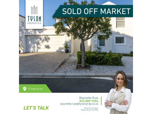 <!--[if BLOCK]><![endif]--> 73  Hillcrest Way, Pinehurst, Durbanville <!--[if ENDBLOCK]><![endif]-->